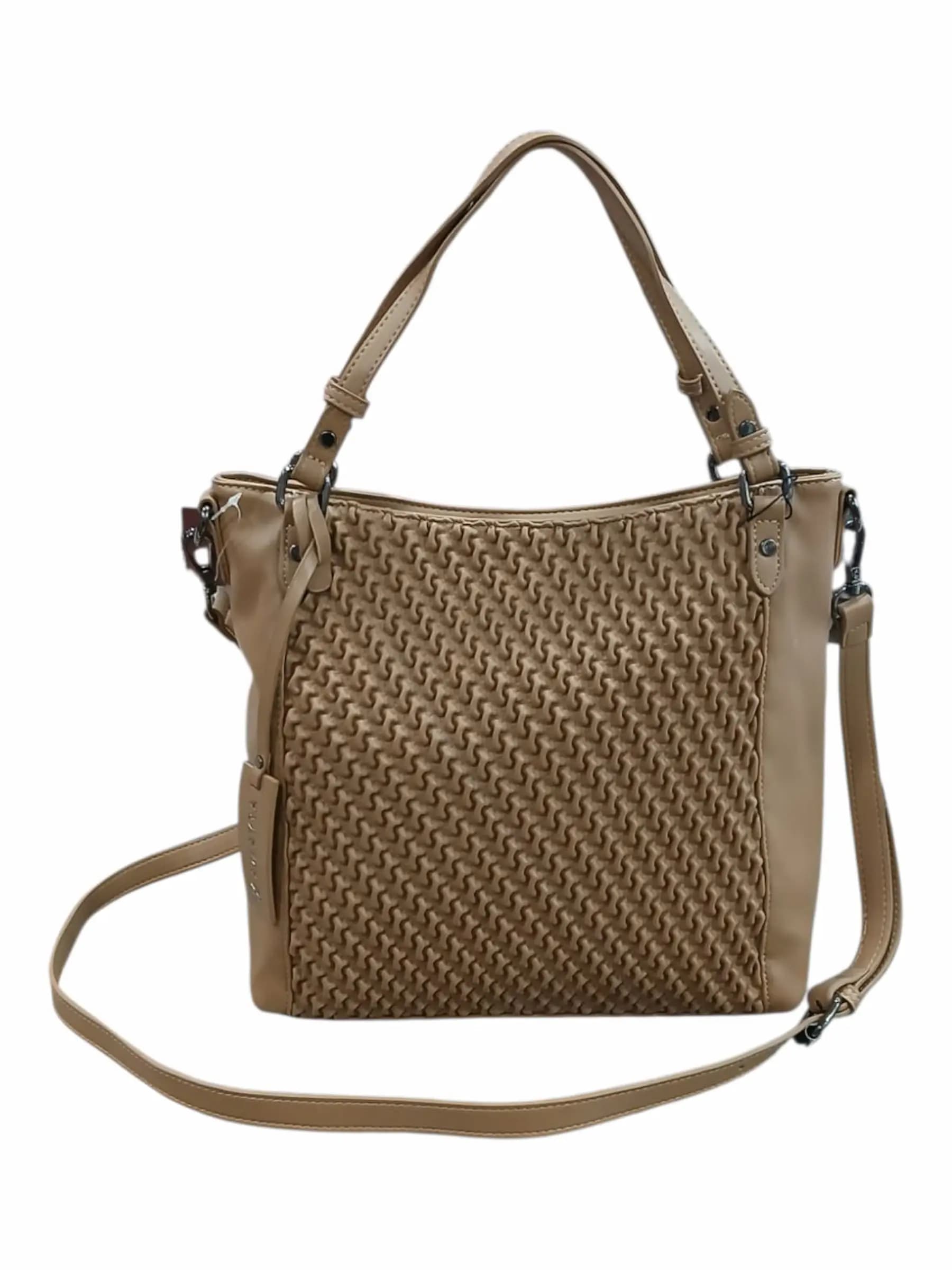 CARTERA AMAYRA 34CM VISÓN | SINTÉTICO