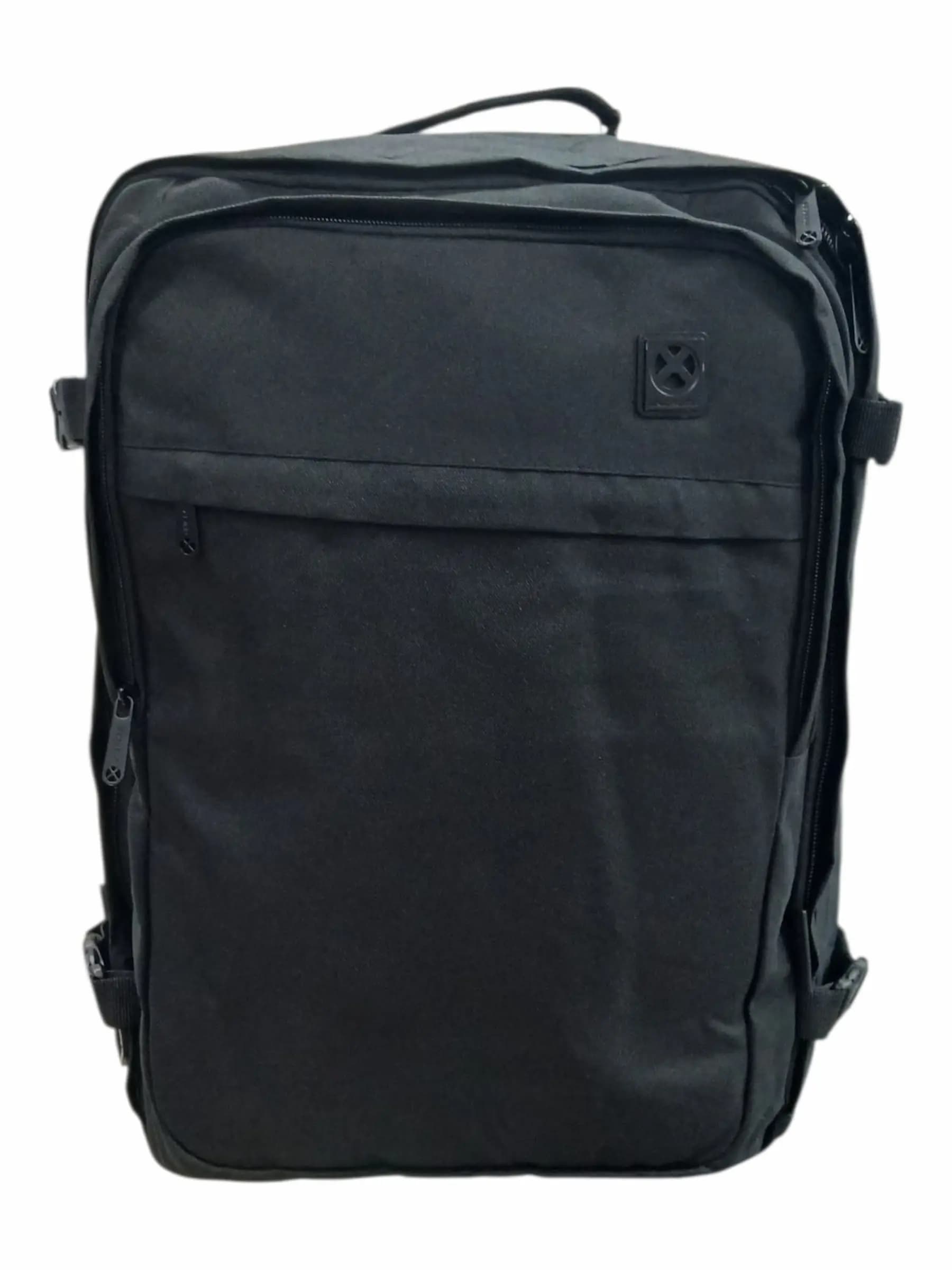 UNICROSS MOCHILA VIAJERA 50CM NEGRO| SINTÉTICO, CORREAS REGULABLES
