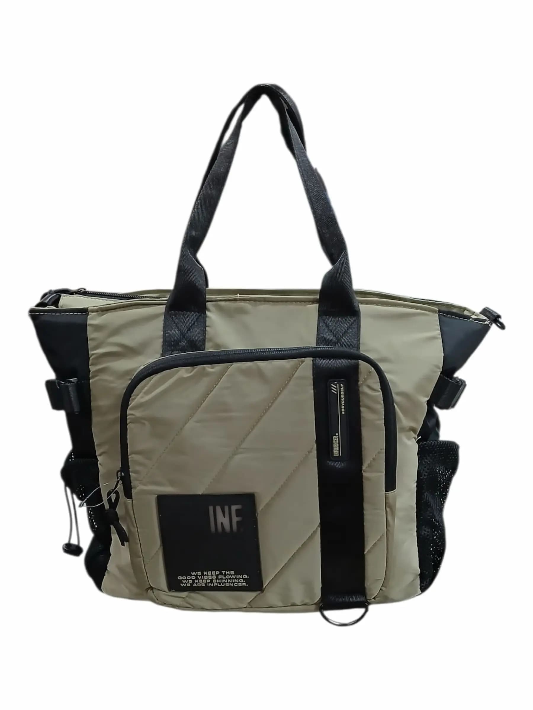 INFLUENCER BOLSO 40CM VERDE | CORREAS REGULABLES