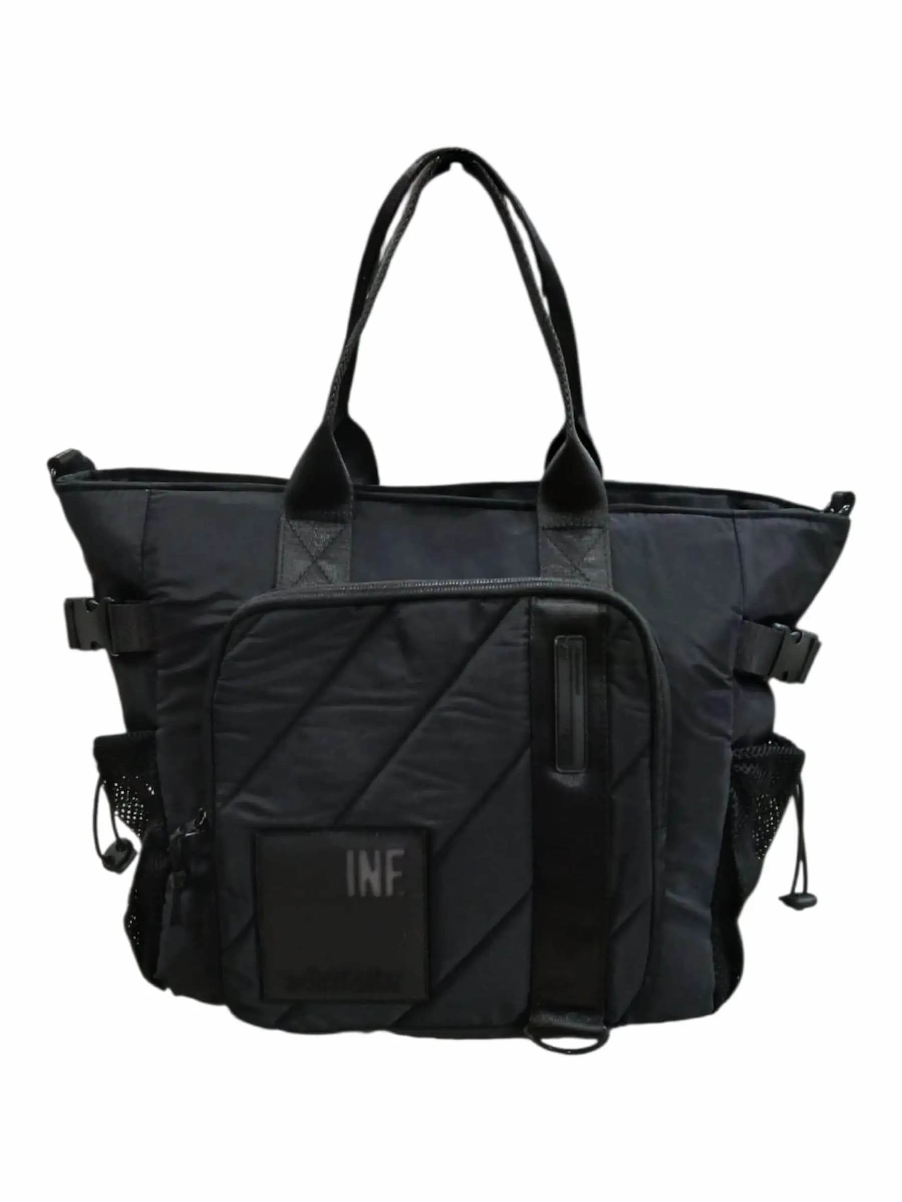 INFLUENCER BOLSO 40CM NEGRO | CORREAS REGULABLES