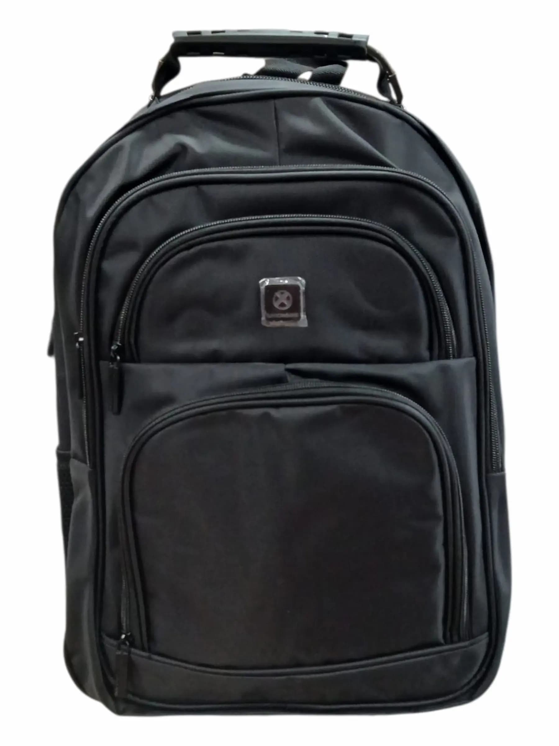 UNICROSS MOCHILA 40CM NEGRO | PORTA-NOTEBOOK, CORREAS REGULABLES