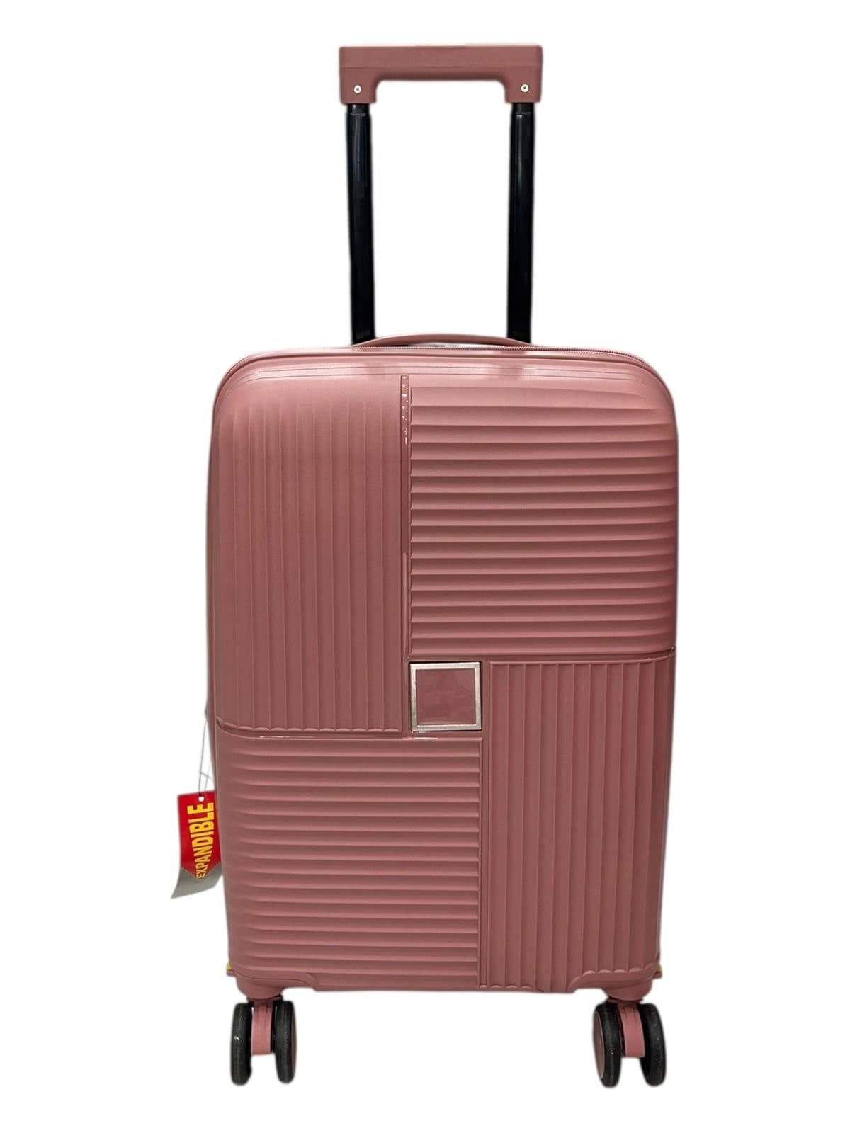 DUDLEY VALIJA 55CM ROSA | RIGÍDA, 4 RUEDAS, LIVIANA