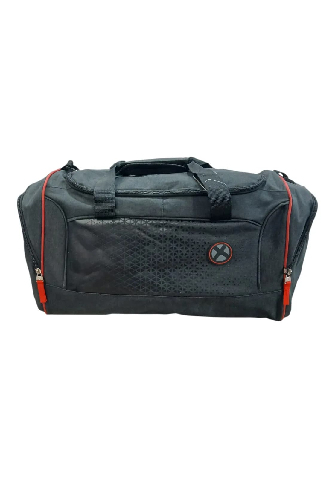 UNICROSS BOLSO 40LT NEGRO C/ ROJO | SINTÉTICO, CORREAS REGULABLES