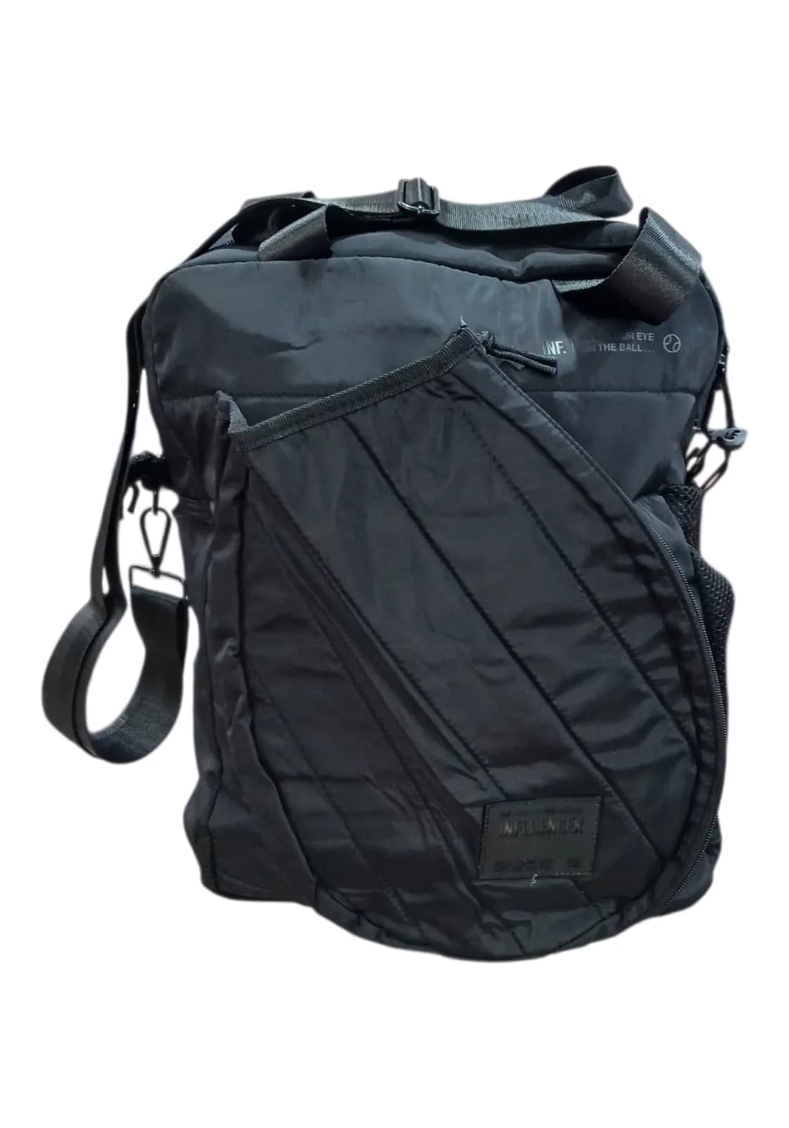 INFLUENCER MOCHILA 40CM NEGRO | PORTA-NOTEBOOK, CORREAS REGULABLES