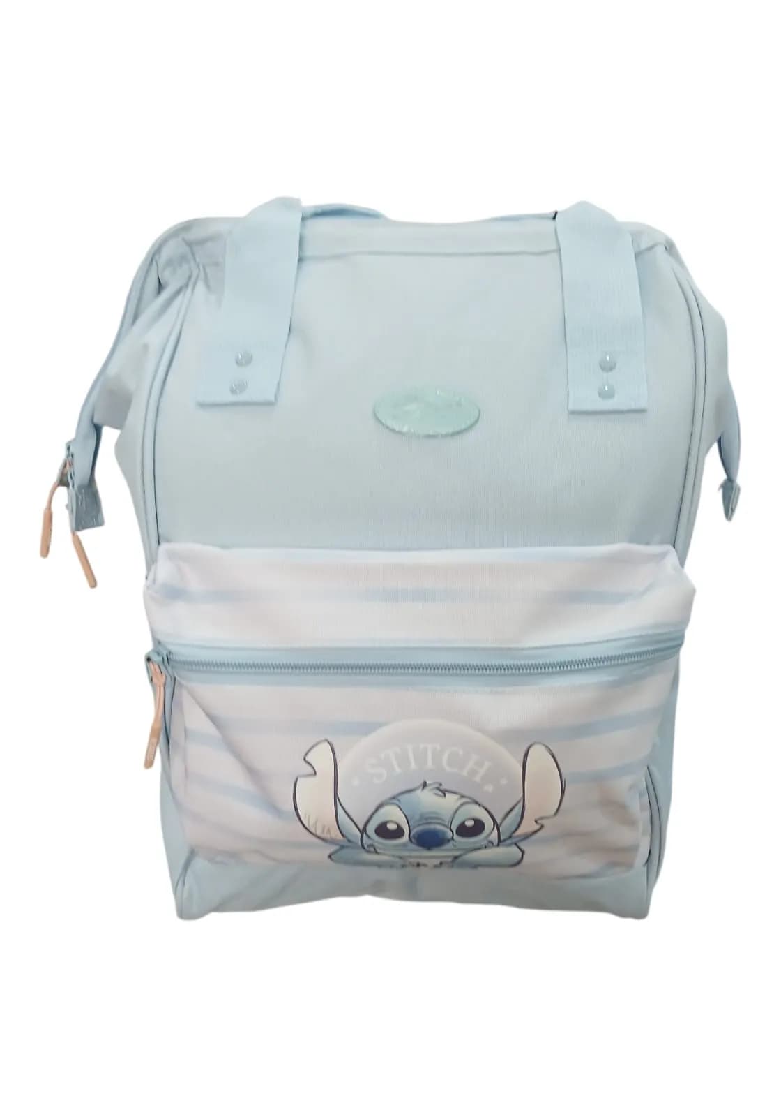 DISNEY STITCH MOCHILA 40CM AZUL |  CORREAS REGULABLES