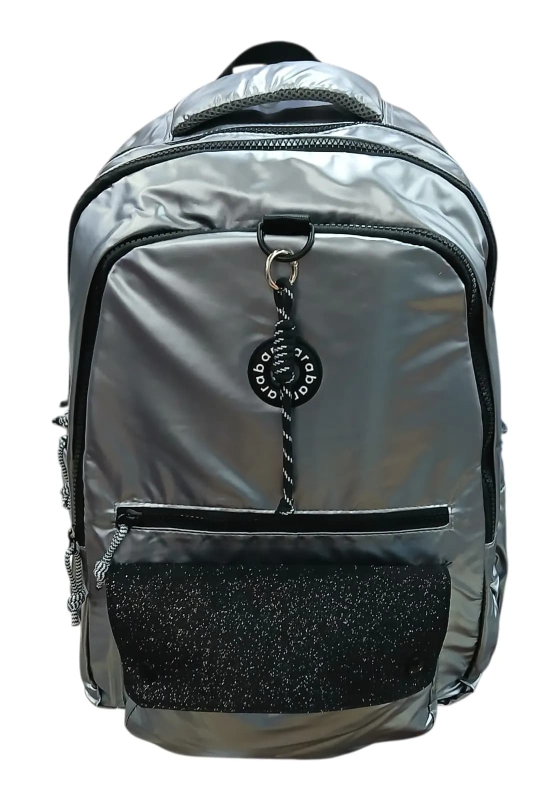 BARBARA MOCHILA 40CM GRIS | PORTA-NOTEBOOK, CORREAS REGULABLES