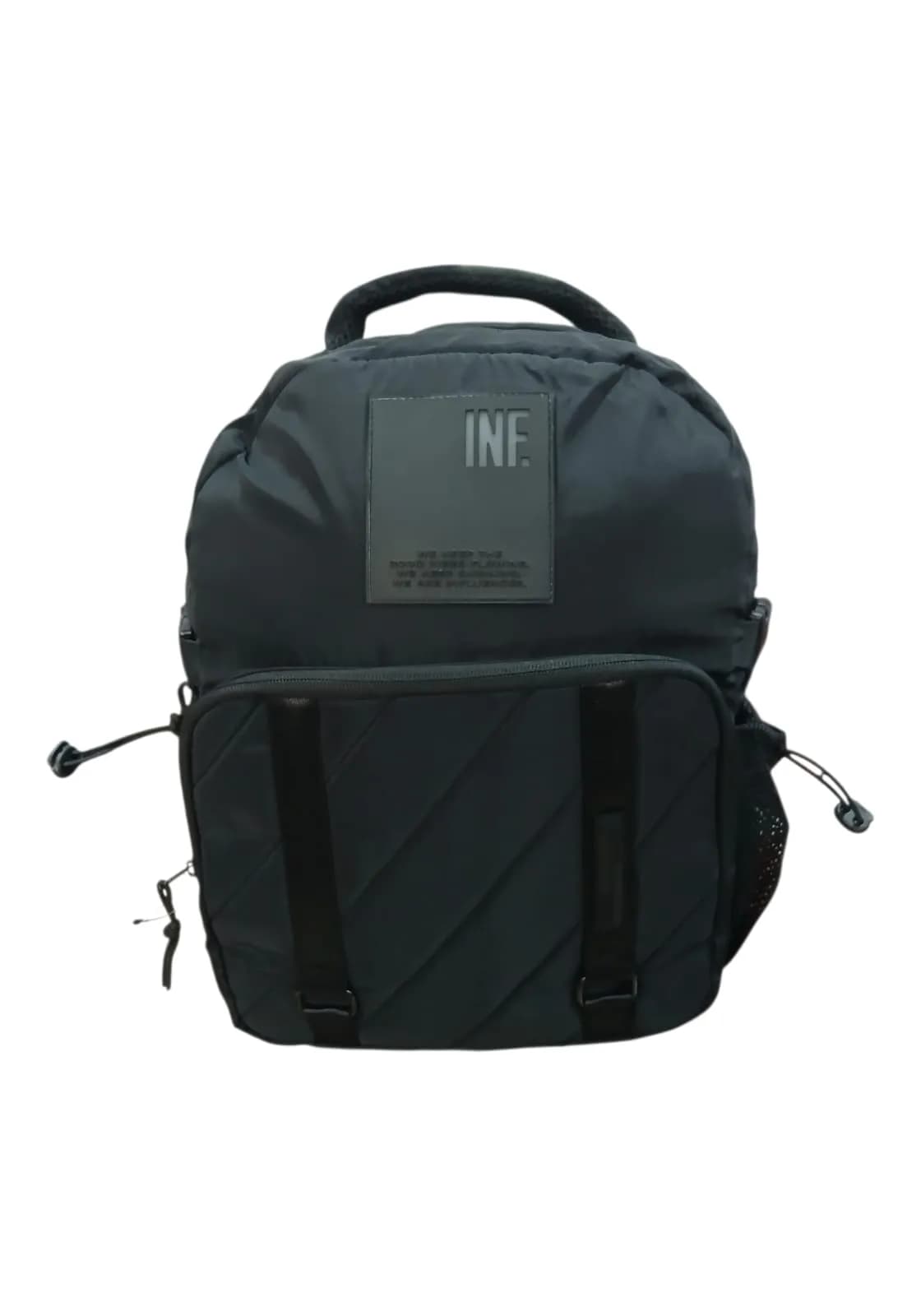 INFLUENCER MOCHILA 40CM NEGRO | PORTA-NOTEBOOK, CORREAS REGULABLES