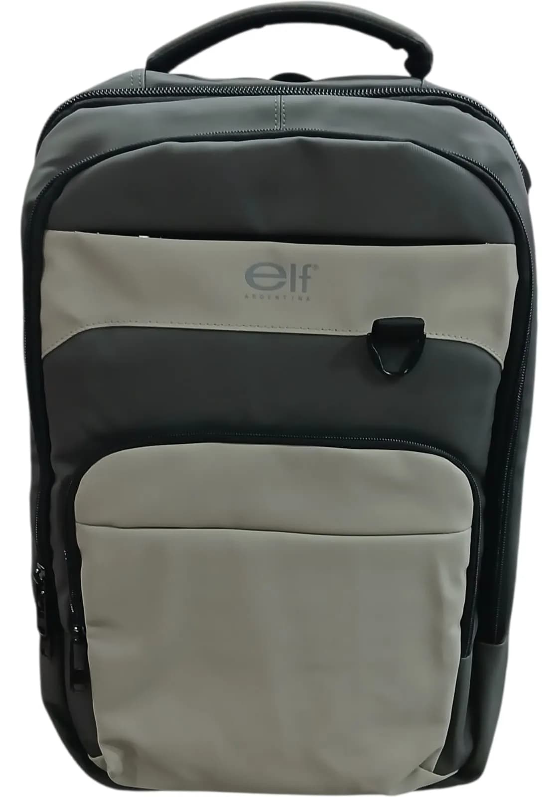 ELF MOCHILA 40CM GRIS | PORTA-NOTEBOOK, CORREAS REGULABLES