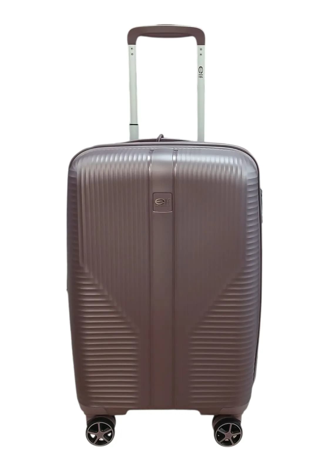 ELF VALIJA 55CM ROSA | RIGÍDA, 4 RUEDAS, LIVIANA