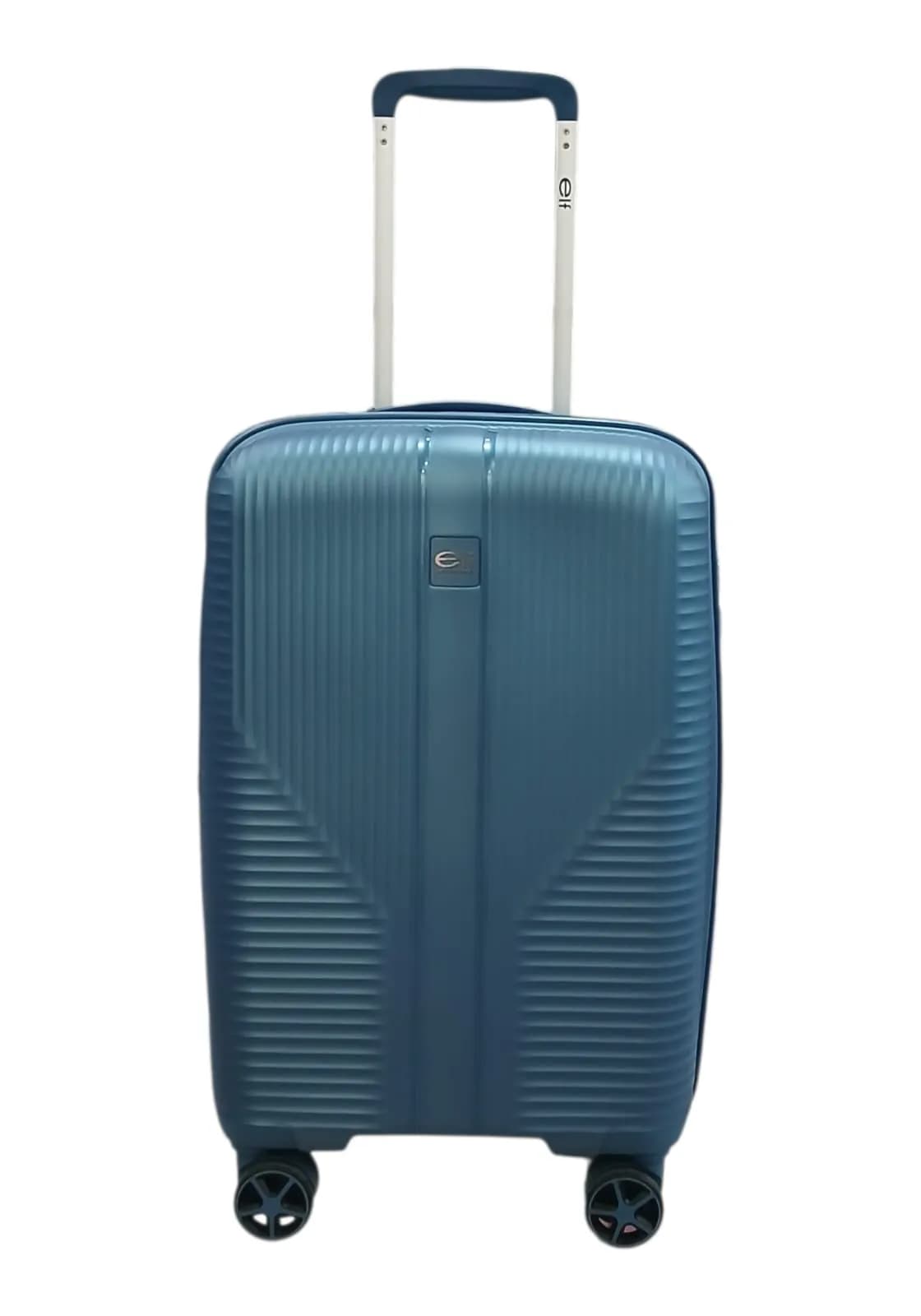 ELF VALIJA 55CM AZUL | RIGÍDA, 4 RUEDAS, LIVIANA