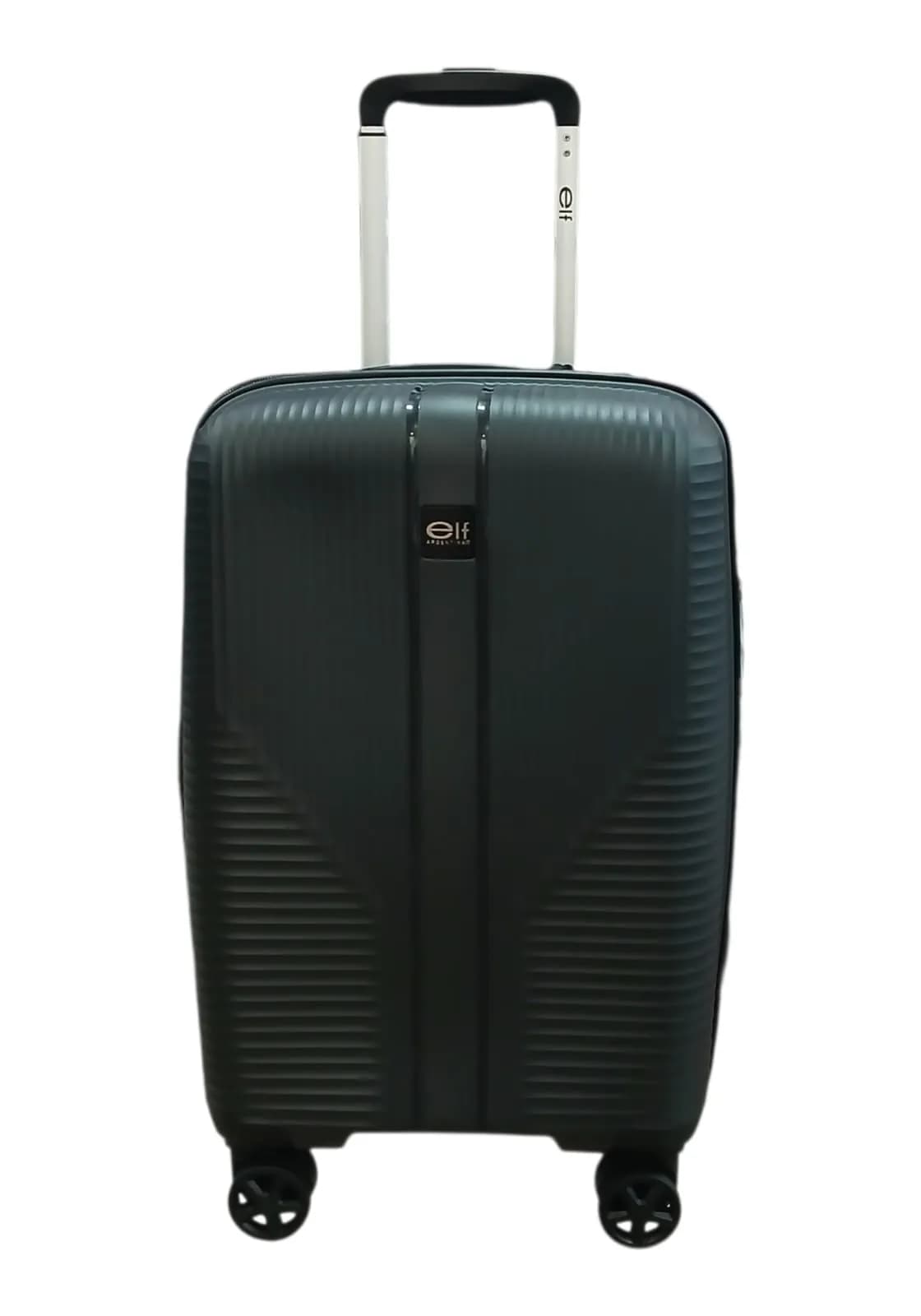 ELF VALIJA 55CM NEGRA | RIGÍDA, 4 RUEDAS, LIVIANA