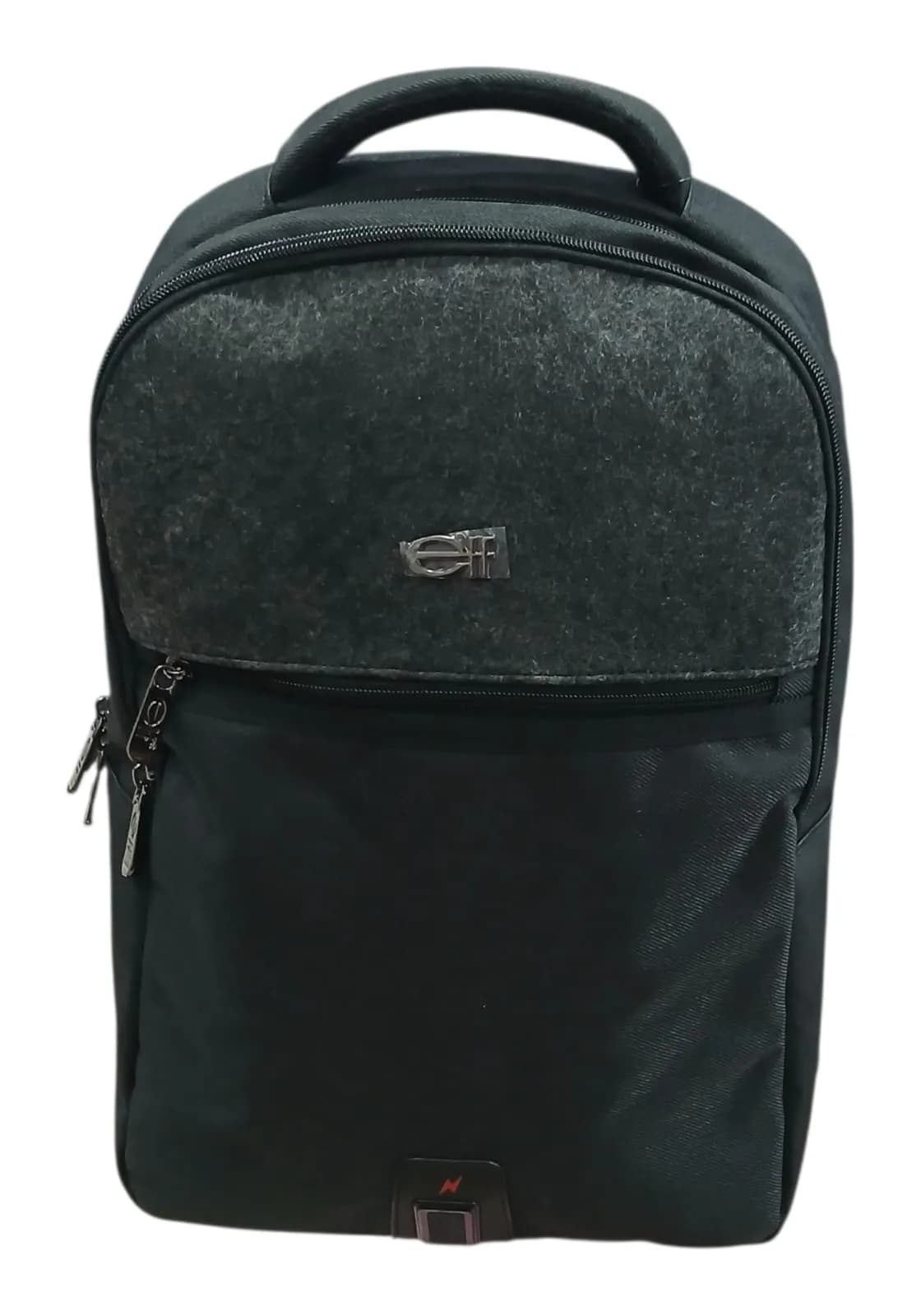 ELF MOCHILA 40CM NEGRO | PORTA-NOTEBOOK, CORREAS REGULABLES