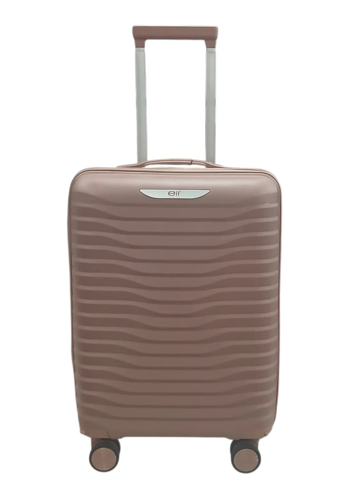 ELF VALIJA 55CM ROSA | RIGÍDA, 4 RUEDAS, LIVIANA