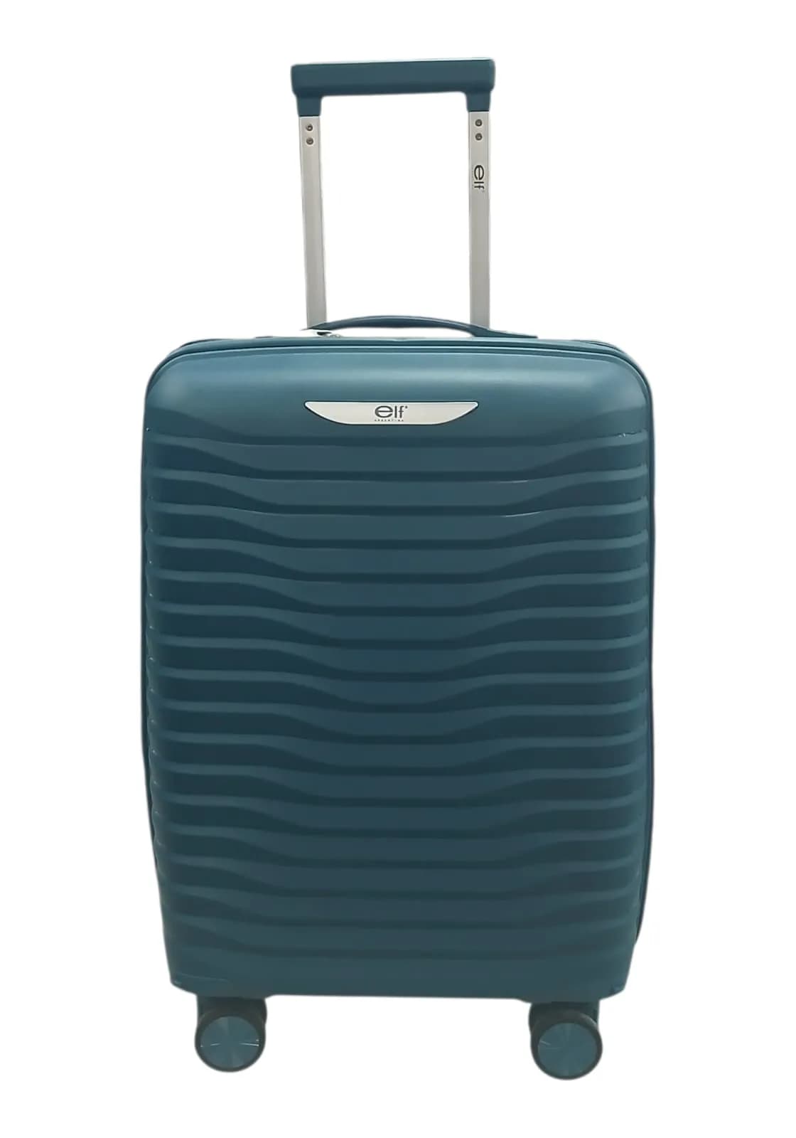 ELF VALIJA 55CM AZUL | RIGÍDA, 4 RUEDAS, LIVIANA