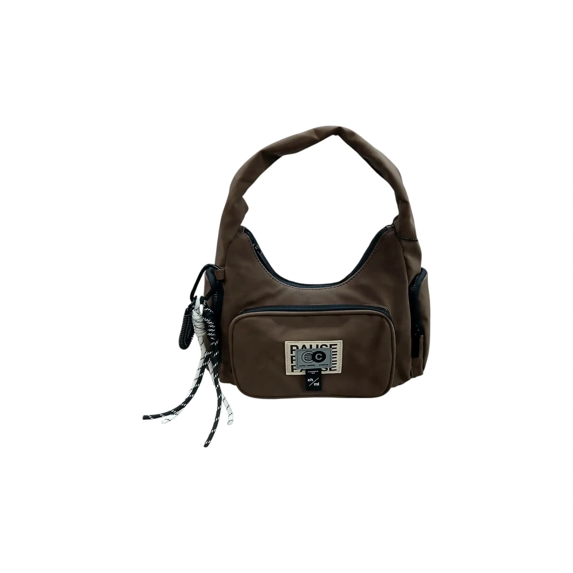 CARTERA CHIMOLA 34CM CHOCOLATE | SINTÉTICO