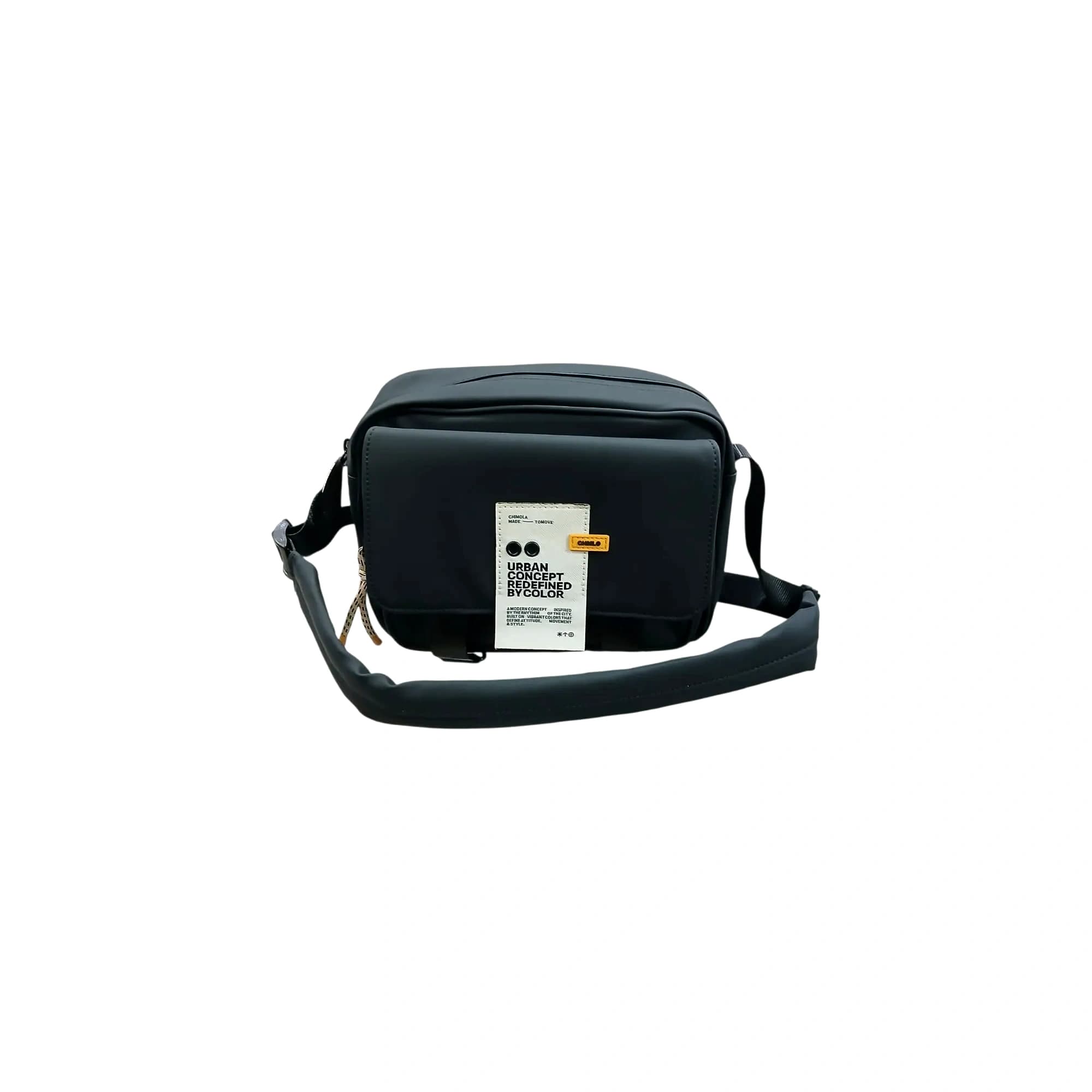 BANDOLERA CHIMOLA 14CM NEGRA | SINTÉTICO