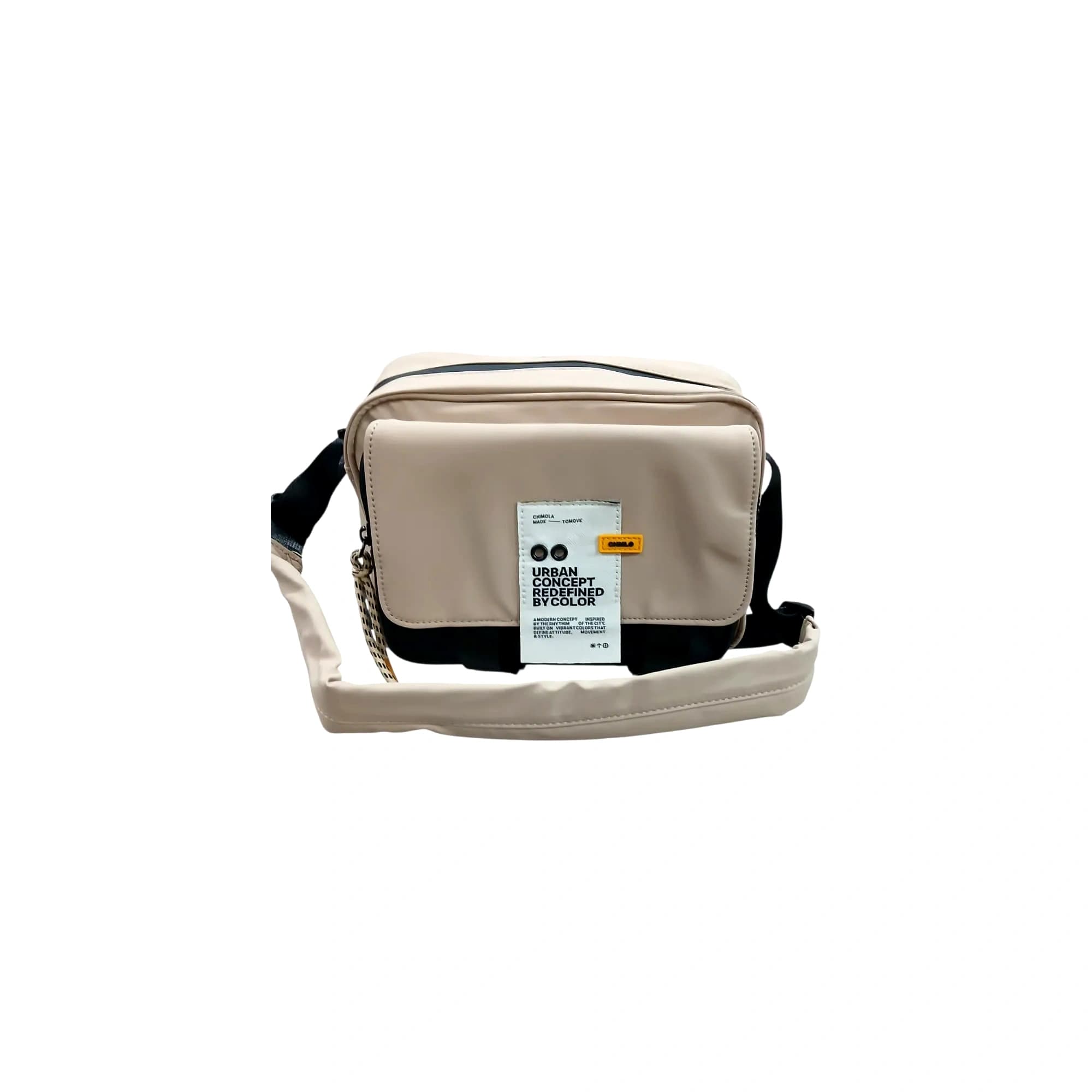 BANDOLERA CHIMOLA 14CM CAMEL | SINTÉTICO