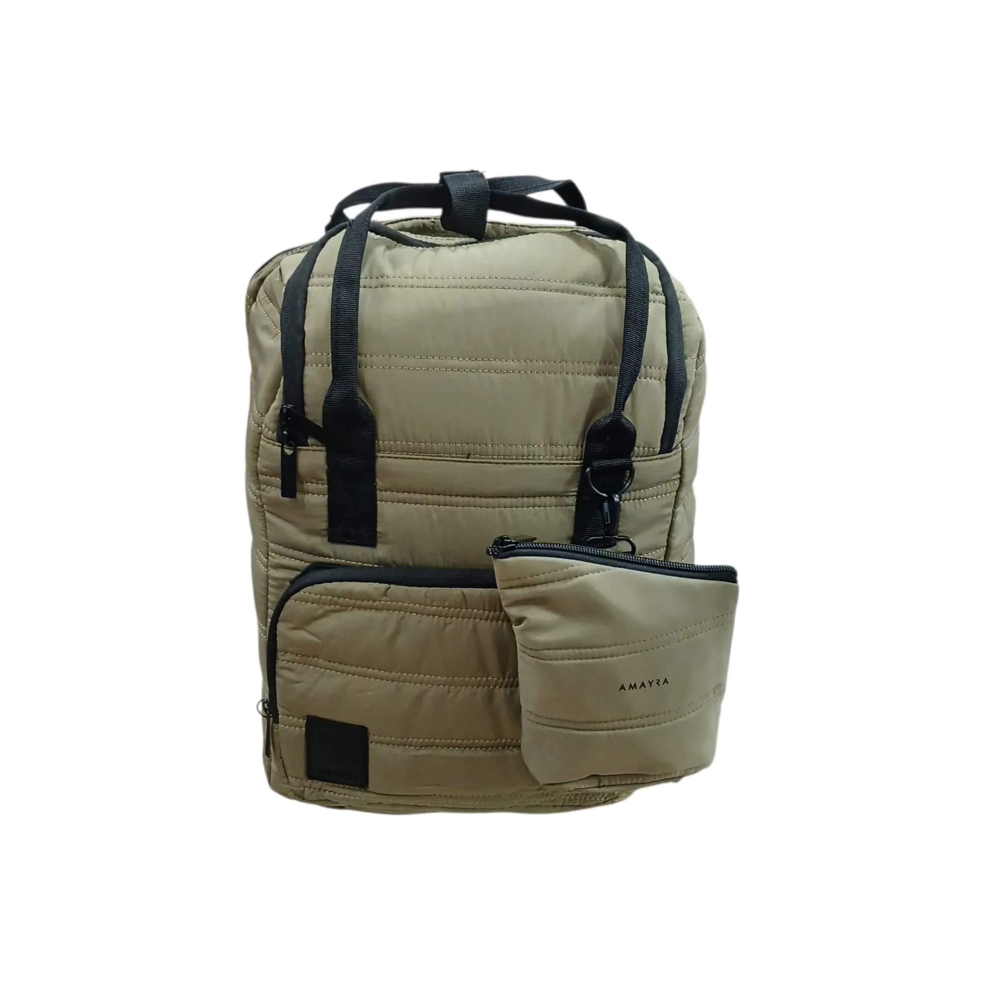 AMAYRA MOCHILA MATERO 40CM VISON | PORTA-NOTEBOOK, CORREAS REGULABLES