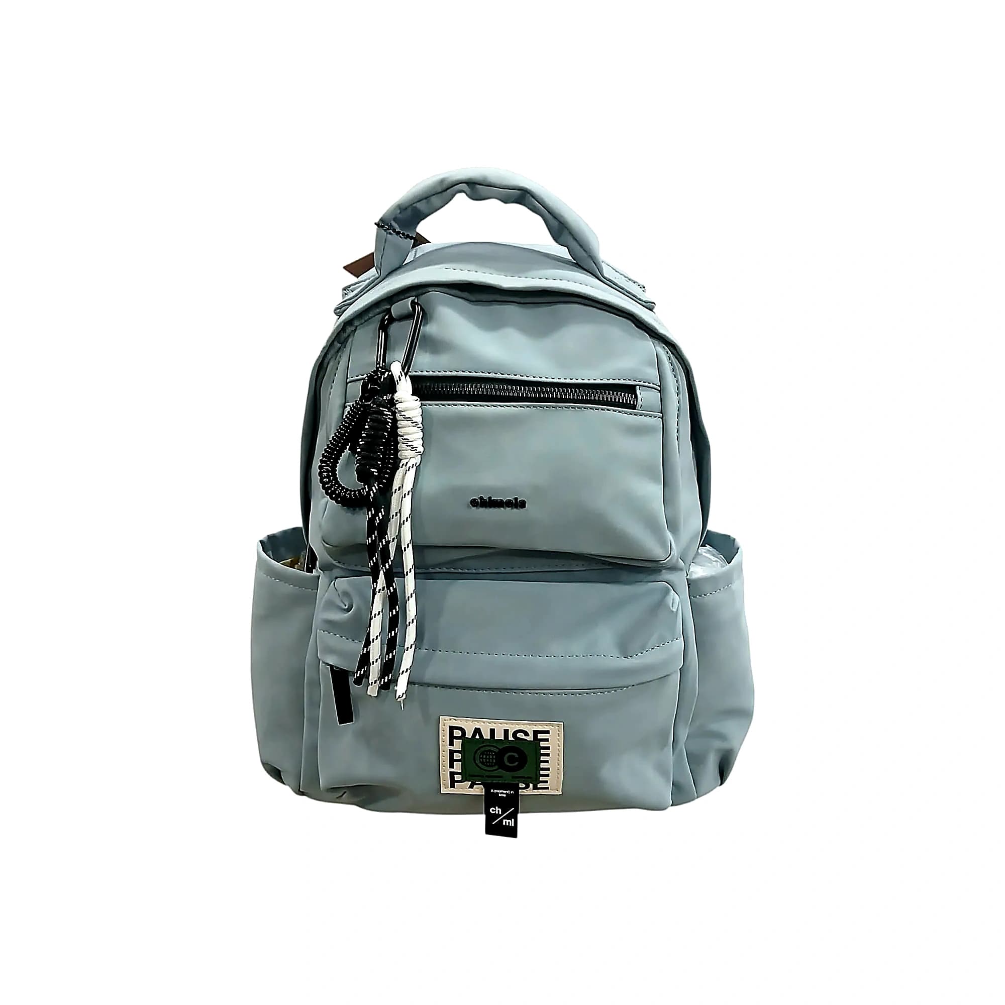 CHIMOLA MOCHILA 32CM AZULINO | SINTÉTICO, CORREAS REGULABLES