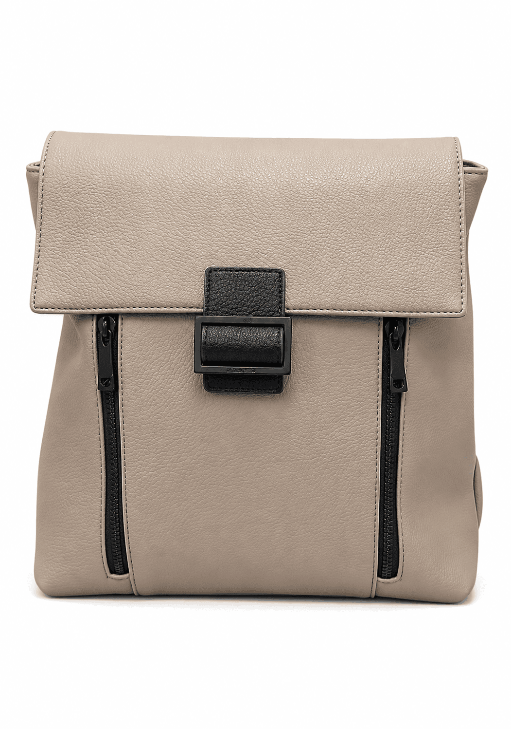 Amayra Mochila 32cm Visón Claro | Sintético, Correas Regulables