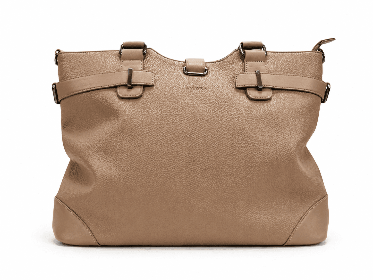 Cartera Amayra 34cm Negra | Sintético