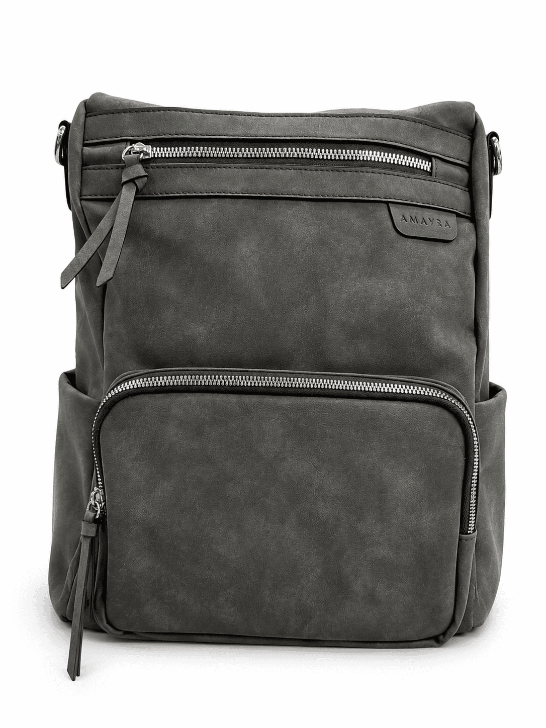 Amayra Mochila 32cm Negro | Sintético, Correas Regulables