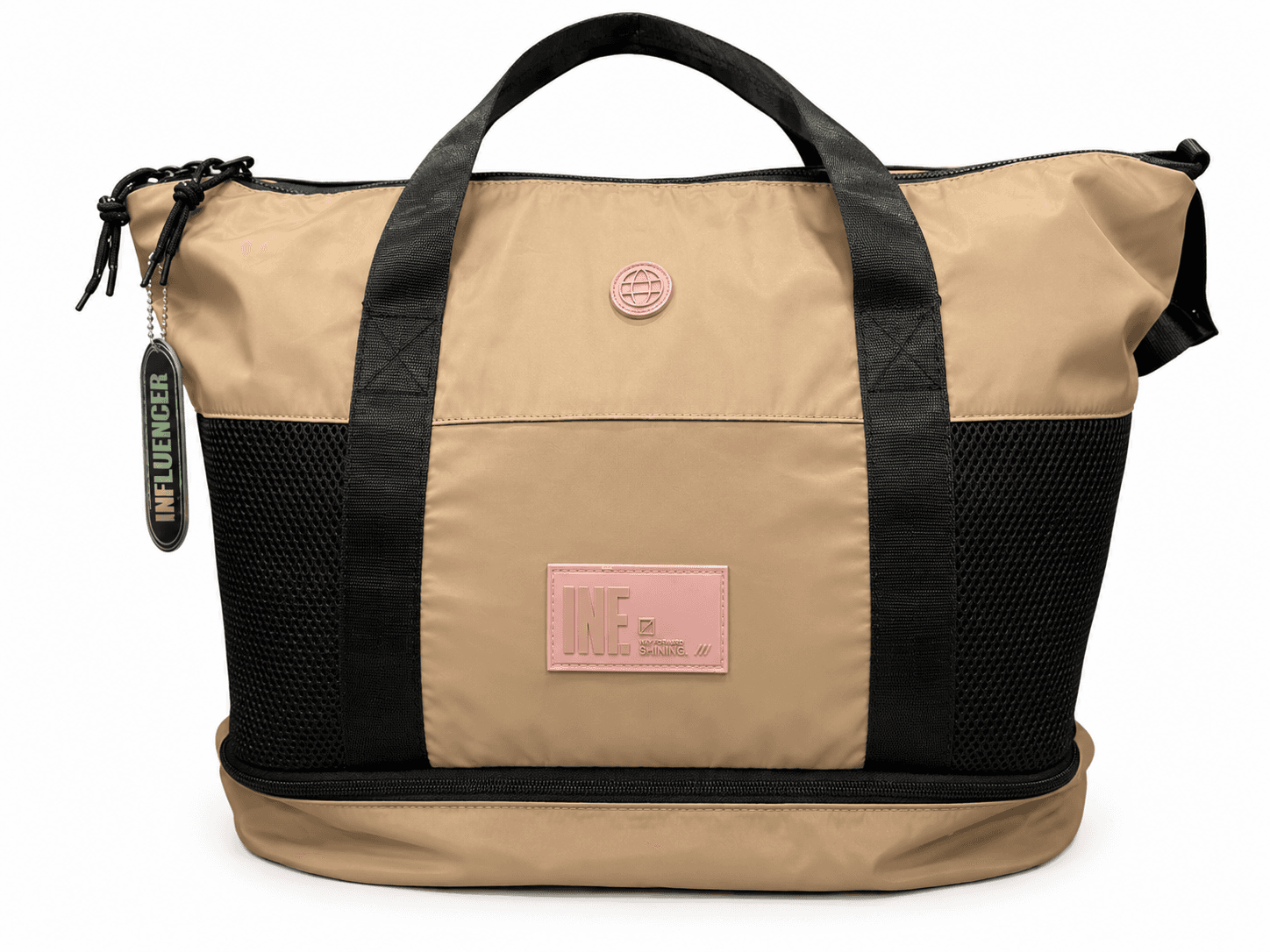 Influencer Bolso 40cm Camel | Correas Regulables
