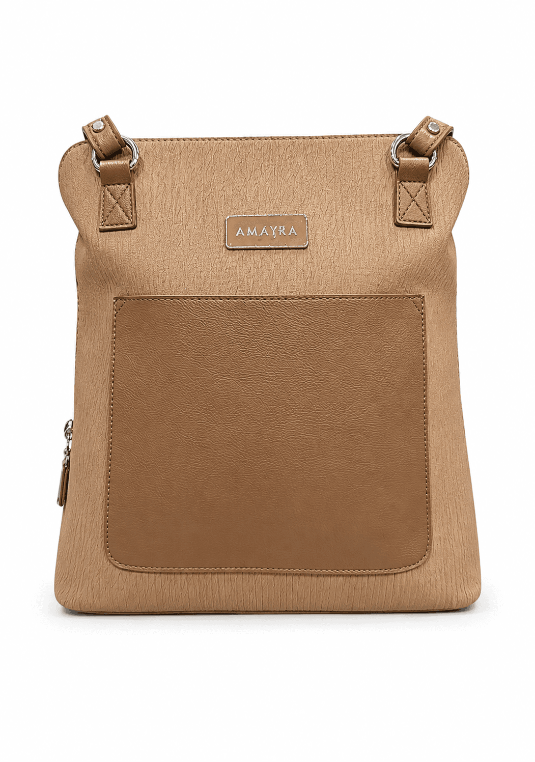 Amayra Mochila 32cm Visón | Sintético, Correas Regulables