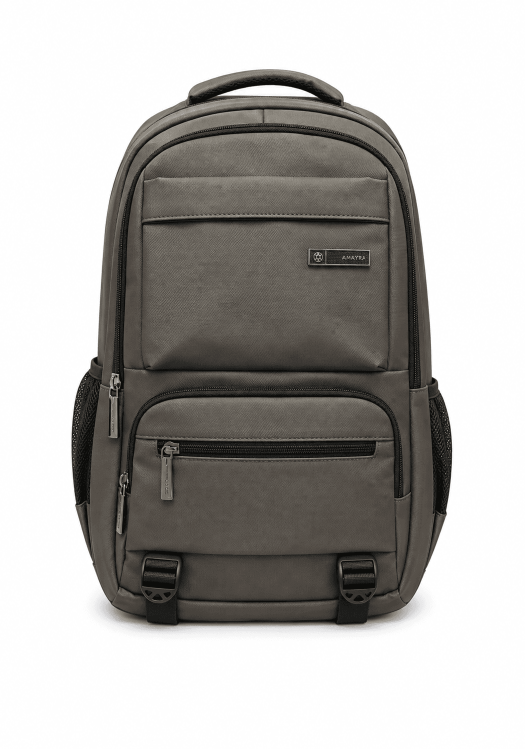 Unicross Mochila 40cm Gris C/ candado | Porta-Notebook, Correas Regulables