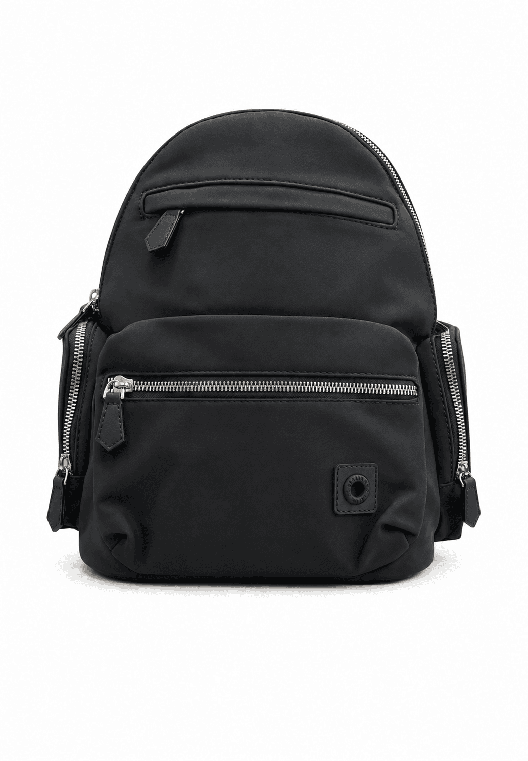 Amayra Mochila 32cm Negro | Sintético, Correas Regulables