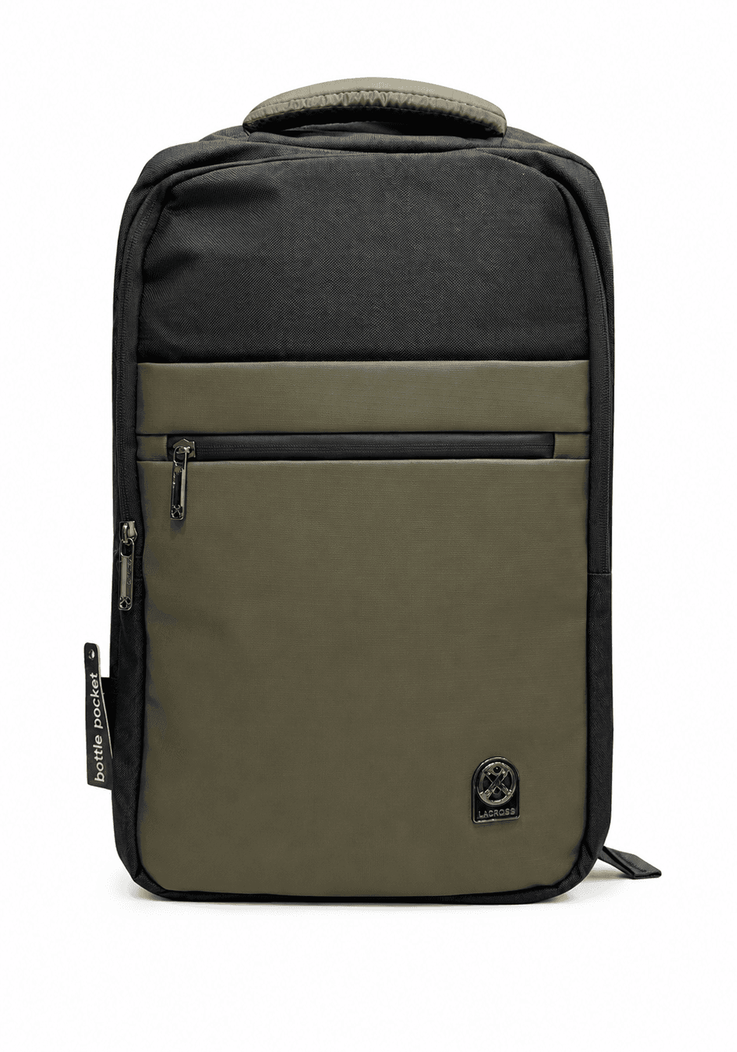 Unicross Mochila 40cm Negro C/ Verde | Porta-Notebook, Correas Regulables