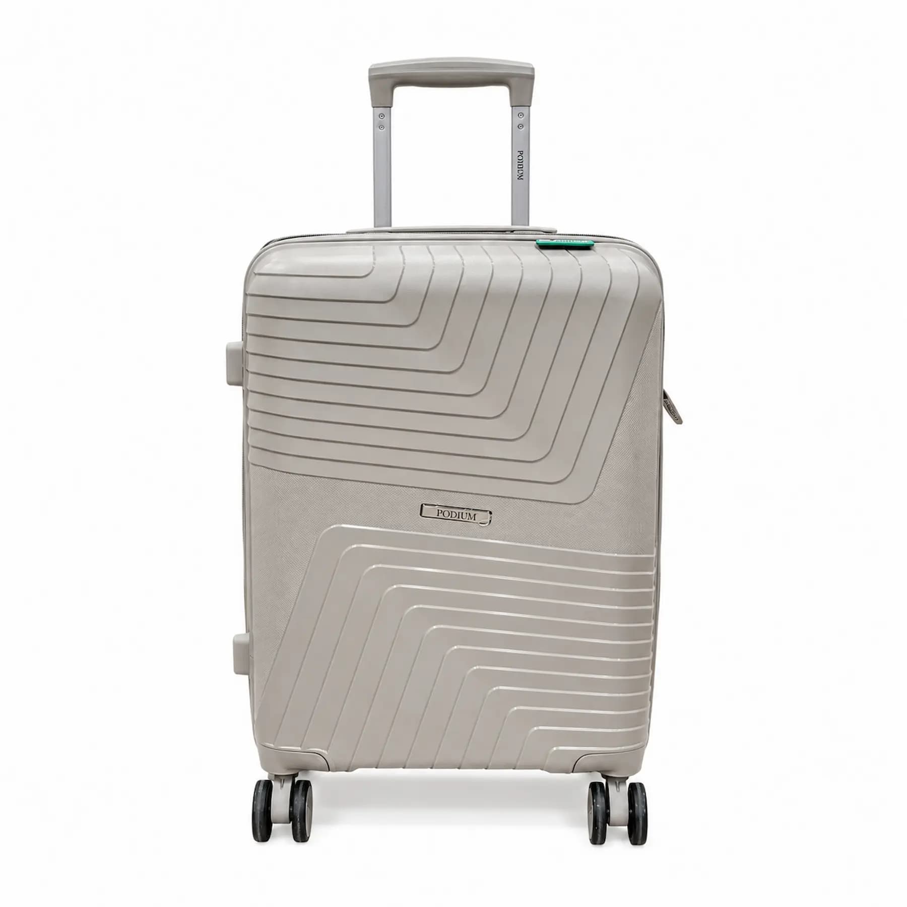 Podium Valija de Cabina 55cm Visón | 100%pp,4 Ruedas, Liviana